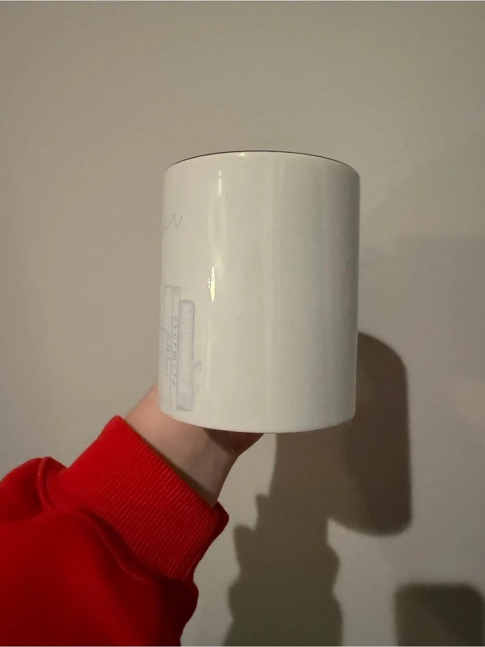 Taylor Swift White Ceramic 'Swiftea' Bookstack Mug with Black Handle